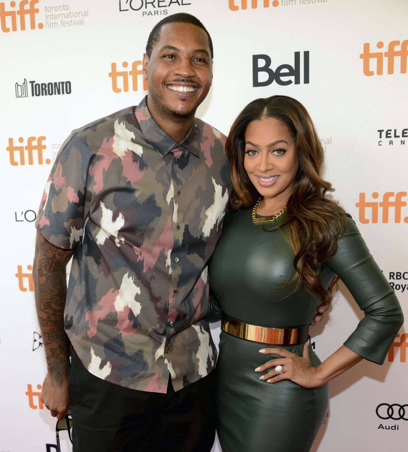 Carmelo and La La Anthony